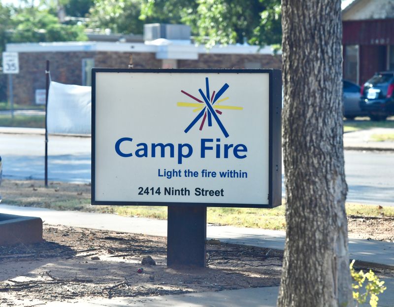 The Camp Fire North Texas Office, seen here Wednesday, is located at 2414 Ninth St. in Wichita Falls.