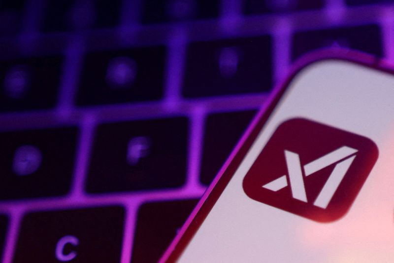 FILE PHOTO: xAI logo is seen in this illustration taken, February 16, 2025. REUTERS/Dado Ruvic/Illustration/File Photo