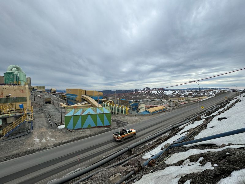 FILE PHOTO: A view shows an area of Codelco El Teniente copper mine, the world's largest underground copper mine, near Rancagua, Chile, Chile July 30, 2024. REUTERS/Fabian Cambero/ File Photo