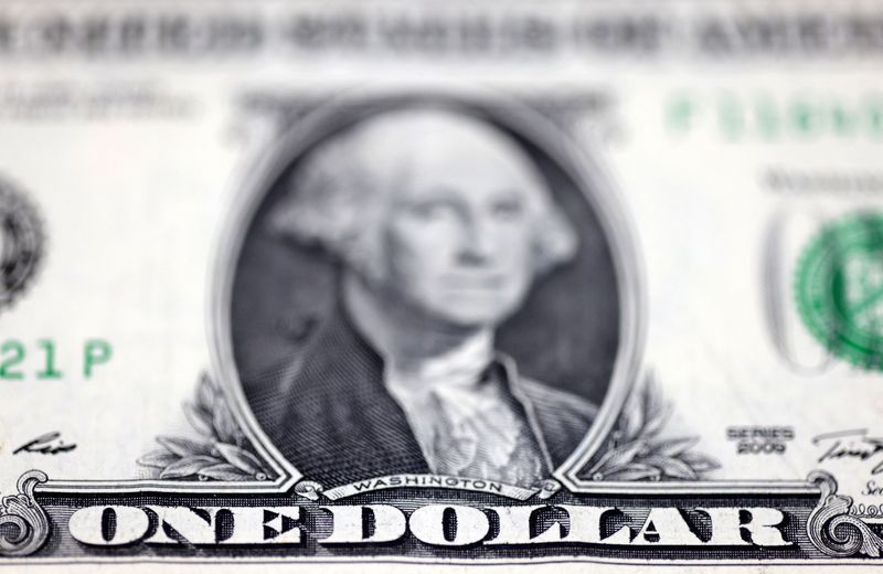 FILE PHOTO: U.S. Dollar banknote is seen in this illustration taken July 17, 2022. REUTERS/Dado Ruvic/Illustration/ File Photo