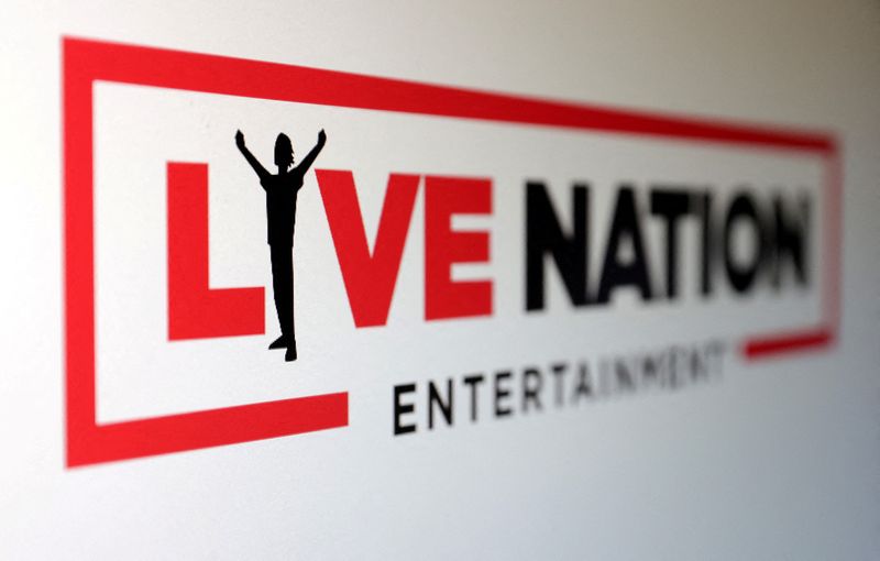 FILE PHOTO: Live Nation Entertainment logo is seen in this illustration taken May 23, 2024. REUTERS/Dado Ruvic/Illustration/File Photo