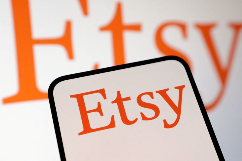 Etsy logo is seen in this illustration taken, February 11, 2025. REUTERS/Dado Ruvic/Illustration