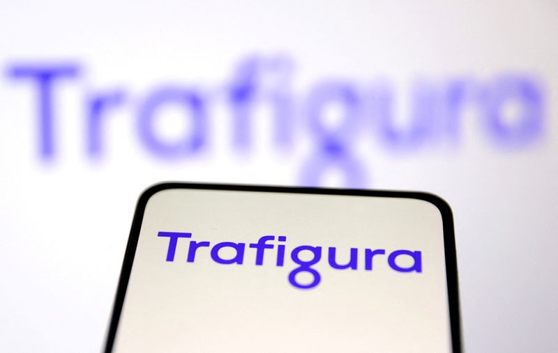 Trafigura logo is seen in this illustration taken, April 23, 2024. REUTERS/Dado Ruvic/Illustration/File Photo