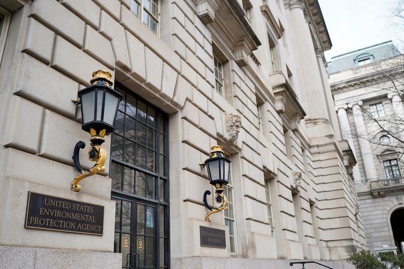 The headquarters of the United States Environmental Protection Agency (EPA) in Washington, D.C., U.S., February 18, 2025. REUTERS/Kent Nishimura/File Photo