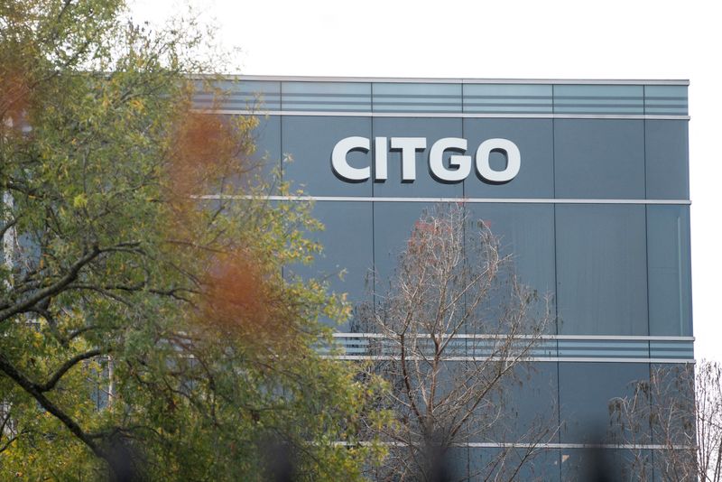 FILE PHOTO: A sign of Citgo Petroleum is seen at its headquarters in Houston, Texas, U.S., January 11, 2024. REUTERS/Go Nakamura/File Photo
