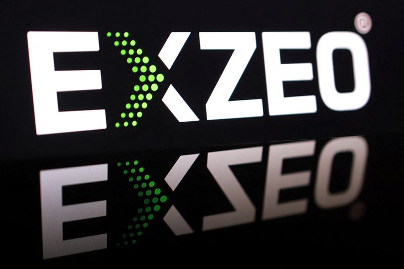 Exzeo logo is seen in this illustration taken October 21, 2025. REUTERS/Dado Ruvic/Illustration/File Photo