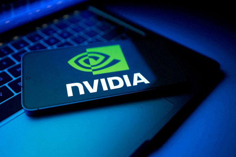 FILE PHOTO: An NVIDIA logo appears in this illustration taken August 25, 2025. REUTERS/Dado Ruvic/Illustration/File Photo