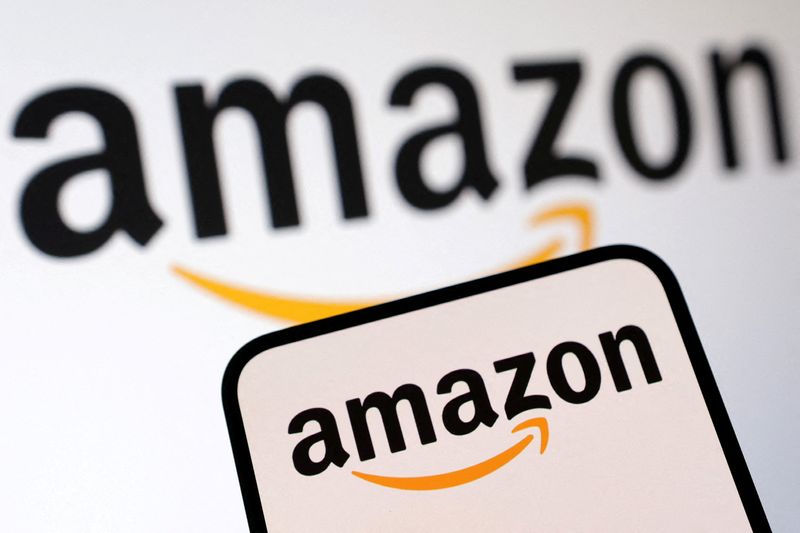 Amazon logo is seen in this illustration created on February 11, 2025. REUTERS/Dado Ruvic/Illustration