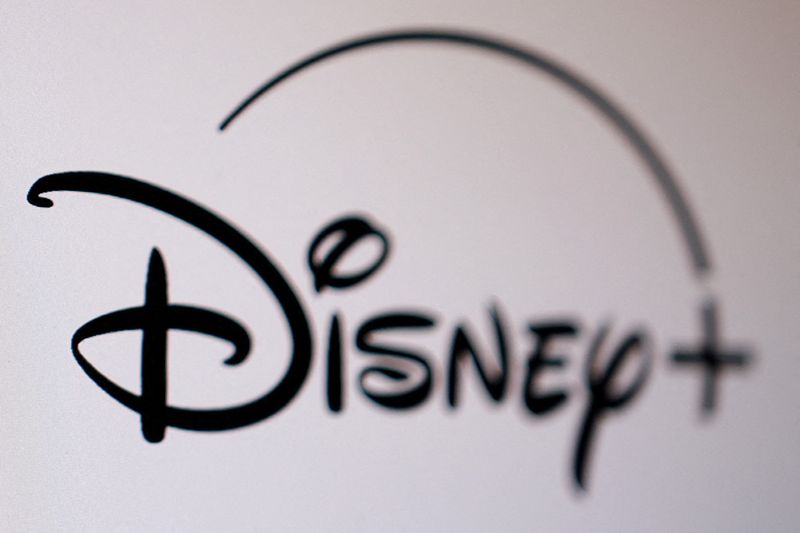 Disney+ logo is seen in this illustration taken August 5, 2025. REUTERS/Dado Ruvic/Illustration
