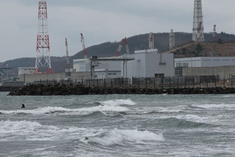 Tokyo Electric Power Company (TEPCO)'s Kashiwazaki Kariwa nuclear power plant, one of the world's largest nuclear facilities, stands along the seaside in Kashiwazaki, Niigata prefecture, Japan December 21, 2025.REUTERS/Issei Kato