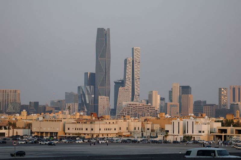 The King Abdullah Financial District (KAFD) during late noon hours in Riyadh, Saudi Arabia, August 29, 2025. REUTERS/Hamad I Mohammed