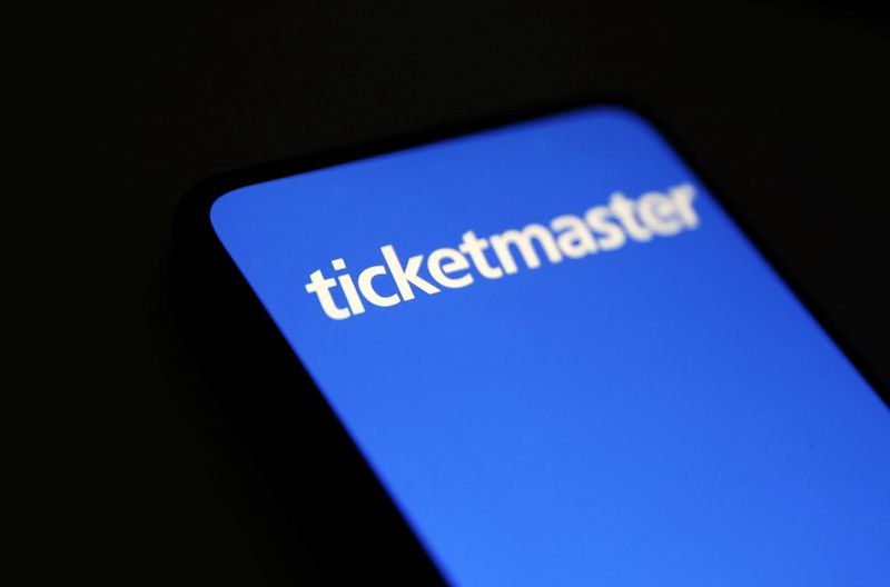 Ticketmaster logo is seen in this illustration taken May 23, 2024. REUTERS/Dado Ruvic/Illustration