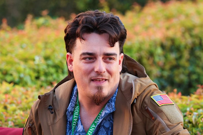 Palmer Luckey, CEO, Anduril attends the Reagan National Defense Forum at the Ronald Reagan Presidential Library in Simi Valley, California, U.S. December 6, 2025.  REUTERS/Jonathan Alcorn