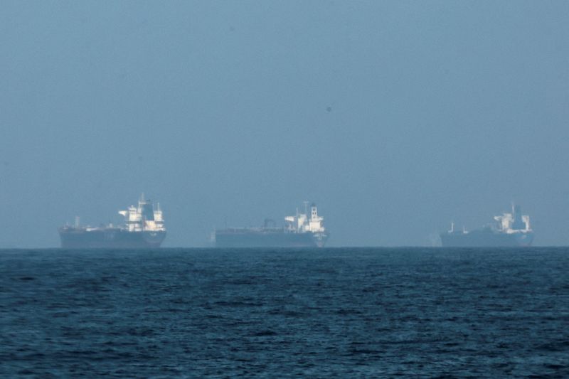 Tankers are seen off the coast of the Fujairah, as Iran vows to close the Strait of Hormuz, amid the U.S.-Israel conflict with Iran, in Fujairah, United Arab Emirates, March 3, 2026. REUTERS/Amr Alfiky