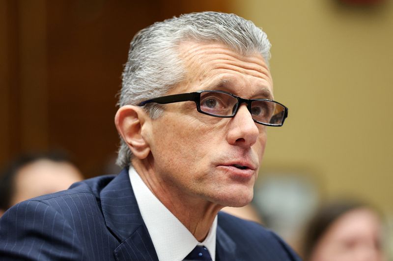 FILE PHOTO: Cigna Group President, CEO, and Chairman of the Board David Cordani testifies during a House Energy and Commerce Health Subcommittee hearing examining health insurance affordability and healthcare costs in America, on Capitol Hill in Washington, D.C., U.S., January 22, 2026. REUTERS/Kylie Cooper/File Photo