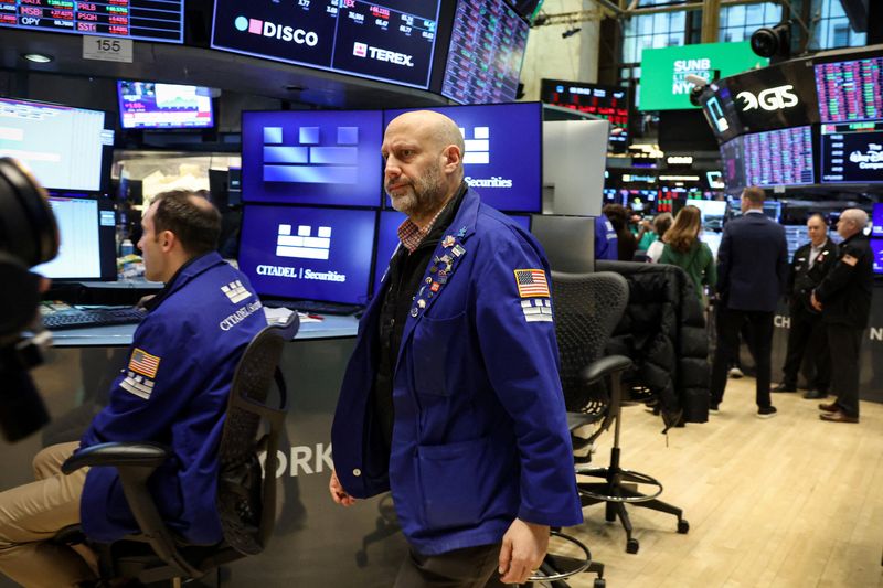 Traders work on the floor at the New York Stock Exchange (NYSE) in New York City, U.S., March 3, 2026.  REUTERS/Brendan McDermid