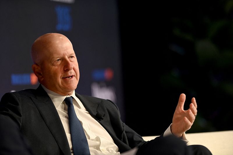 Chairman & CEO of The Goldman Sachs Group, Inc. David Solomon speaks during The Australian Financial Review Business Summit in Sydney, Australia, March 4, 2026. REUTERS/Jeremy Piper