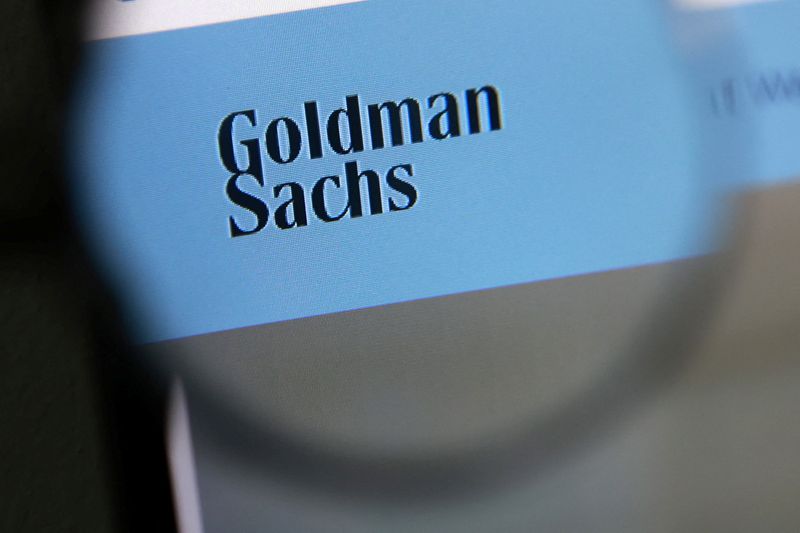 Goldman Sachs logo appears in this illustration taken December 1, 2025. REUTERS/Dado Ruvic/Illustration