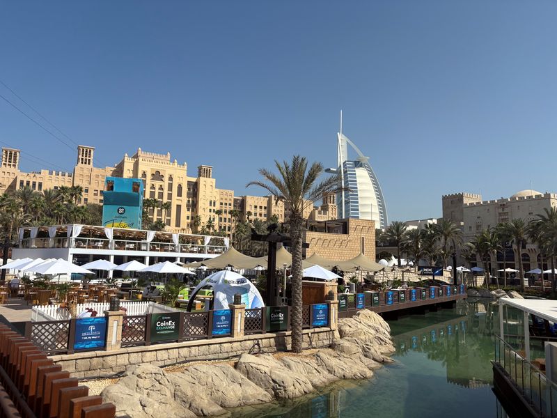 FILE PHOTO: A general view of Madinat Jumeirah where the Token 2049 Crypto conference takes place in Dubai, United Arab Emirates, April 30, 2025. REUTERS/Federico Maccioni/File Photo