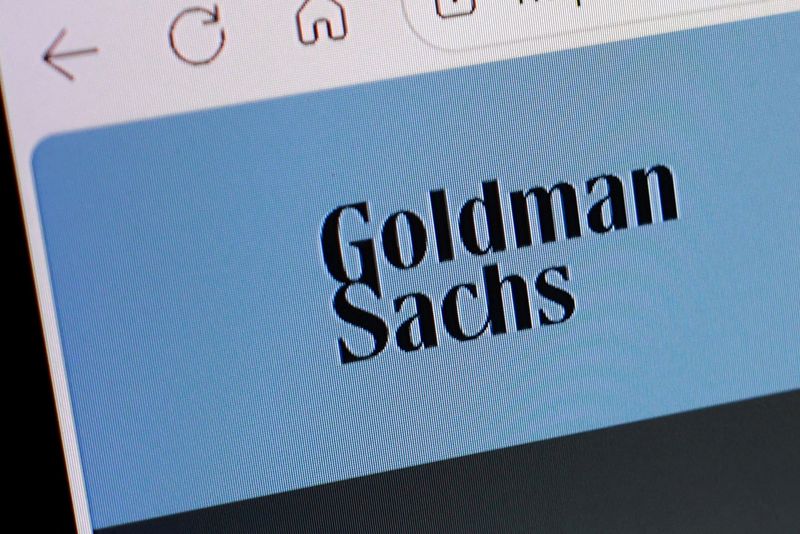 FILE PHOTO: Goldman Sachs logo appears in this illustration created on  December 1, 2025. REUTERS/Dado Ruvic/Illustration/File Photo