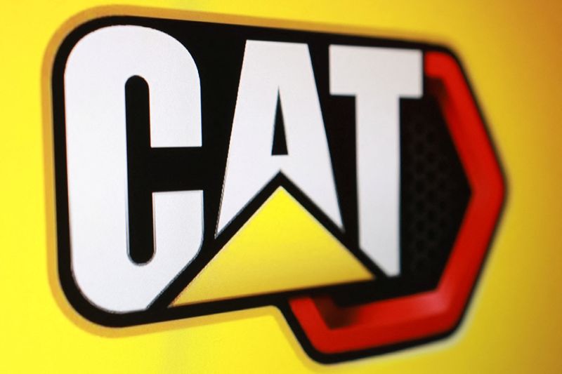 The Caterpillar logo is seen in this illustration taken August 3, 2025. REUTERS/Dado Ruvic/Illustration