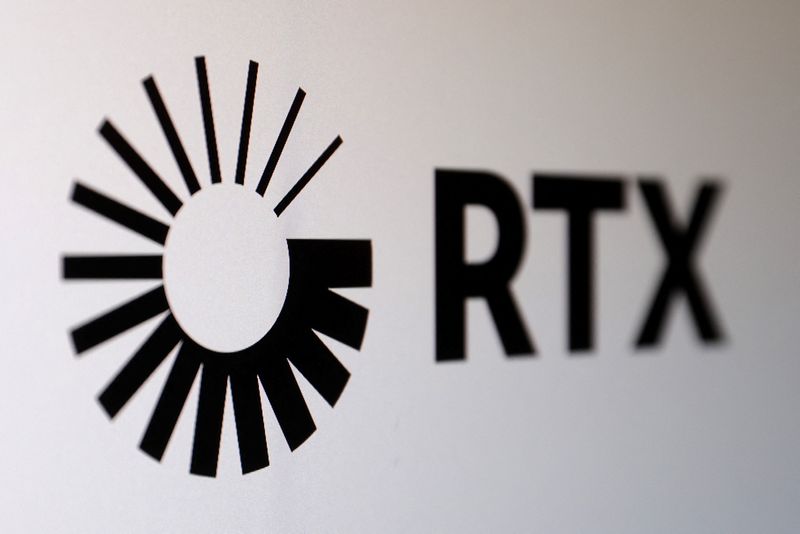 RTX logo is seen in this illustration taken July 26, 2025. REUTERS/Dado Ruvic/Illustration