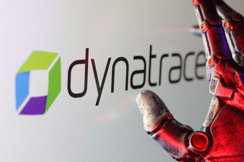 Dynatrace logo is seen in this illustration taken February 16, 2025. REUTERS/Dado Ruvic/Illustration