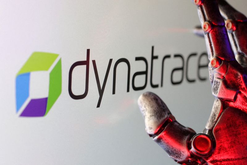 FILE PHOTO: Dynatrace logo is seen in this illustration taken February 16, 2025. REUTERS/Dado Ruvic/Illustration/File Photo