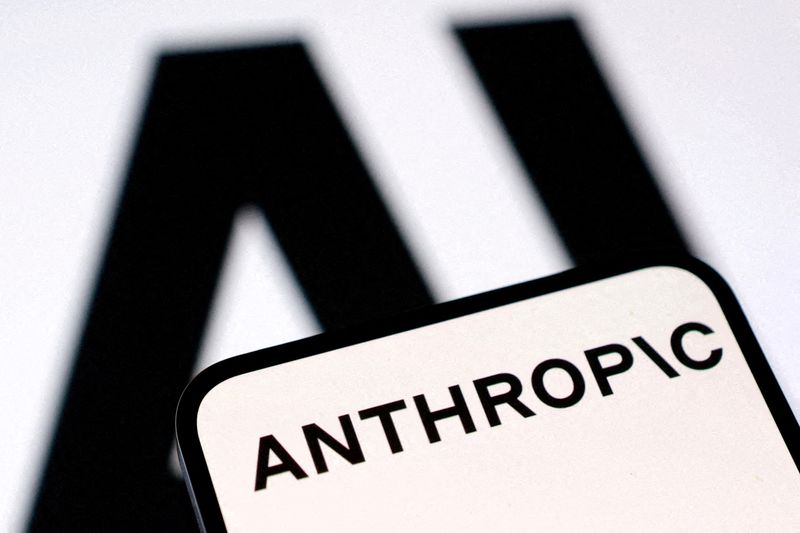 FILE PHOTO: Anthropic logo is seen in this illustration taken March 1, 2026. REUTERS/Dado Ruvic/Illustration/File Photo