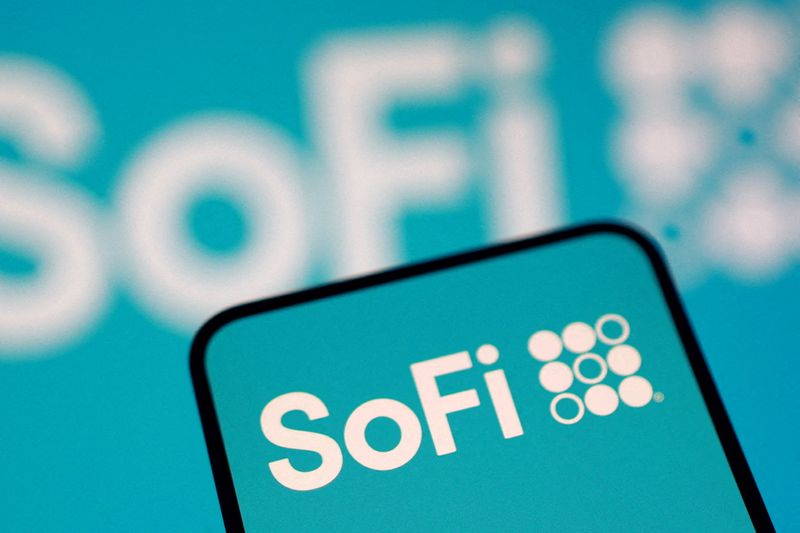 FILE PHOTO: SoFi logo in this illustration taken November 27, 2025. REUTERS/Dado Ruvic/Illustration/File Photo