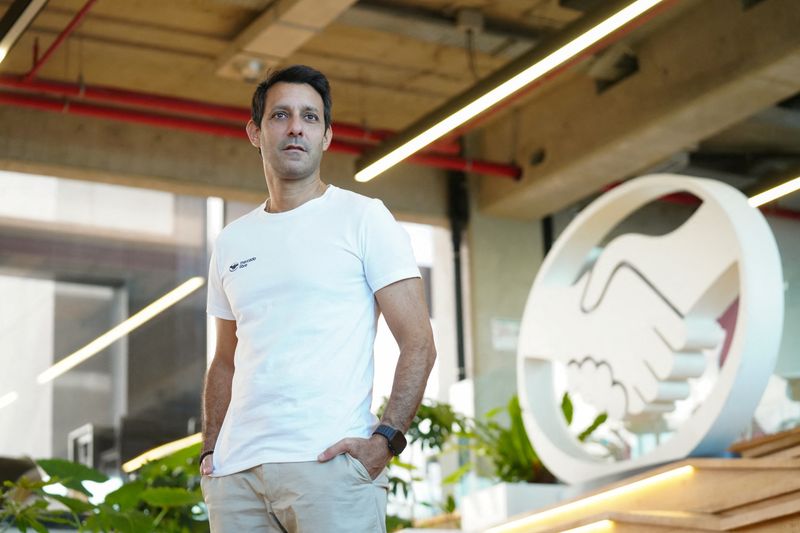 Ariel Szarfsztejn, CEO of MercadoLibre, poses for a photograph on the day of an interview with Reuters, at MercadoLibre's offices in Buenos Aires, Argentina, April 28, 2026. REUTERS/Irina Dambrauskas