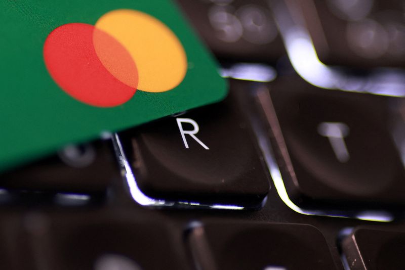 FILE PHOTO: A Mastercard credit card is seen in this illustration taken February 3, 2026. REUTERS/Dado Ruvic/Illustration/File Photo
