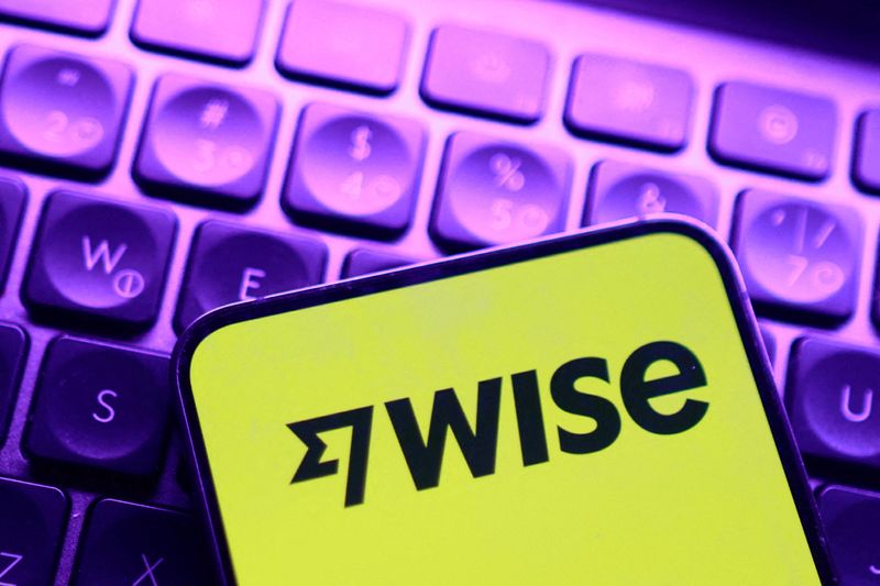 FILE PHOTO: Wise logo in this illustration taken November 27, 2025. REUTERS/Dado Ruvic/Illustration/File Photo