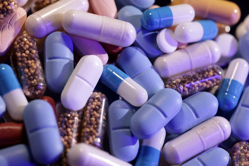 Medicines are seen in this illustration taken, June 27, 2024. REUTERS/Dado Ruvic/Illustration