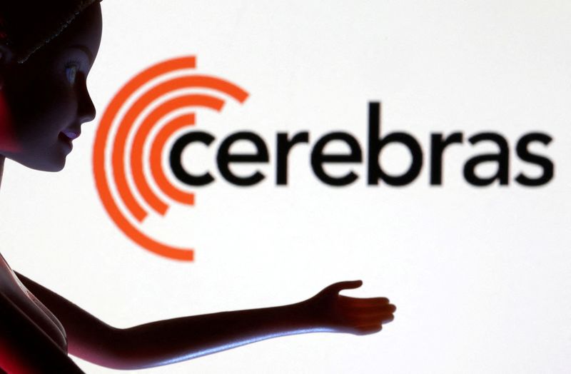 FILE PHOTO: Cerebras Systems logo is seen in this illustration taken March 31, 2023. REUTERS/Dado Ruvic/Illustration/File Photo