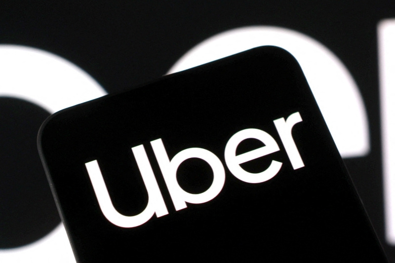 Uber logo is seen in this illustration taken August 5, 2025. REUTERS/Dado Ruvic/Illustration/File Photo