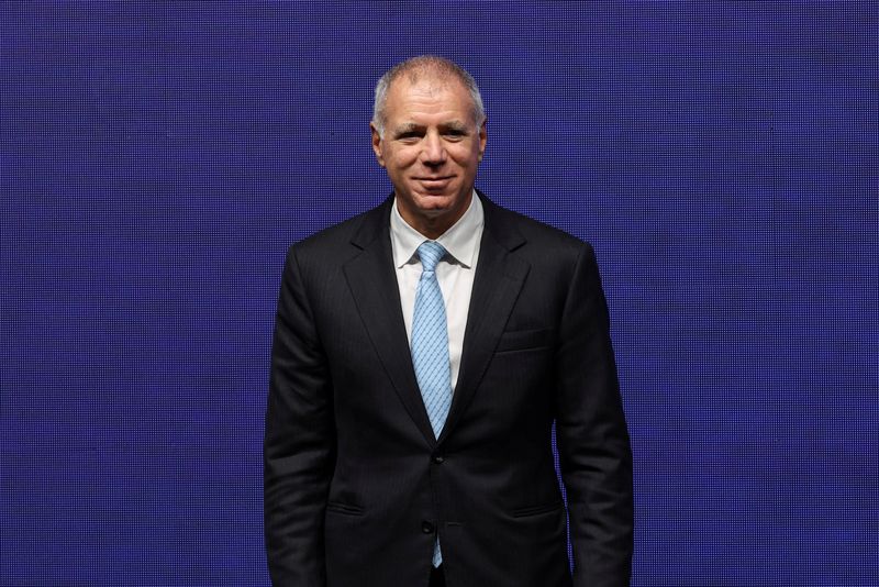 Georges Elhedery, Group Chief Executive of HSBC, attends the Global Financial Leaders' Investment Summit, in Hong Kong, China, November 4, 2025. REUTERS/Tyrone Siu