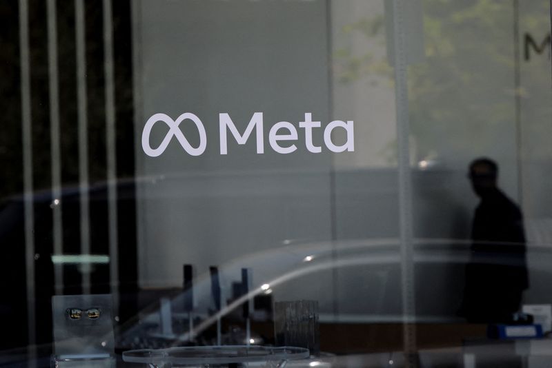 A worker stands inside the Meta Lab in Los Angeles, California, U.S., May 20, 2026. REUTERS/Daniel Cole/File Photo