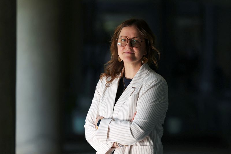Andrea Zimmerman, President, Target in India, poses for a photograph during a Reuters summit in Bengaluru, India, May 25, 2026. REUTERS/Priyanshu Singh