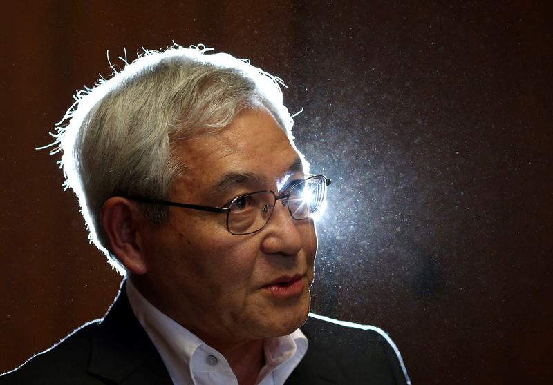 Bank of Japan's (BOJ) board member Makoto Sakurai speaks during an interview with Reuters at the BOJ headquarters in Tokyo, Japan, September 1, 2016. Picture taken September 1, 2016. REUTERS/Toru Hanai
