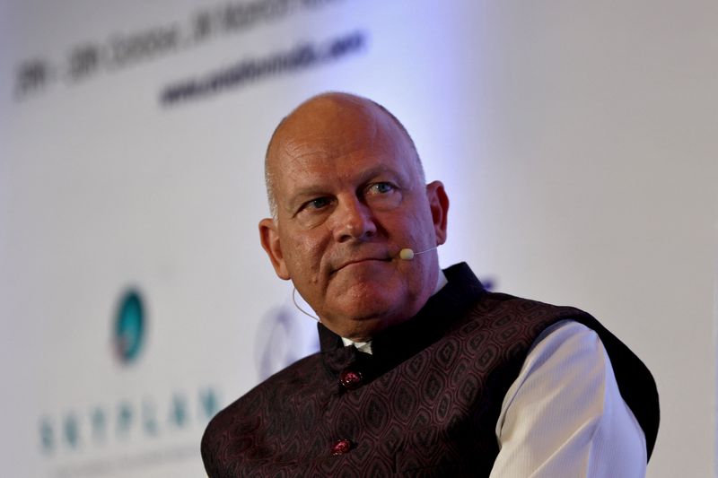Air India CEO Campbell Wilson attends the Aviation India & South Asia Summit & Exhibition 2025 in New Delhi, India, October 29, 2025. REUTERS/Bhawika Chhabra