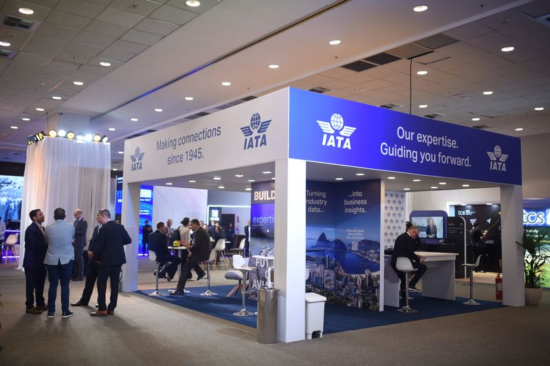 People attend the International Air Transport Association (IATA) Annual General Meeting in Rio de Janeiro, Brazil, June 6, 2026. REUTERS/Tita Barros.