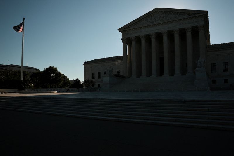 A view of the U.S. Supreme Court building in Washington, D.C., U.S., June 8, 2026. REUTERS/Jonathan Ernst