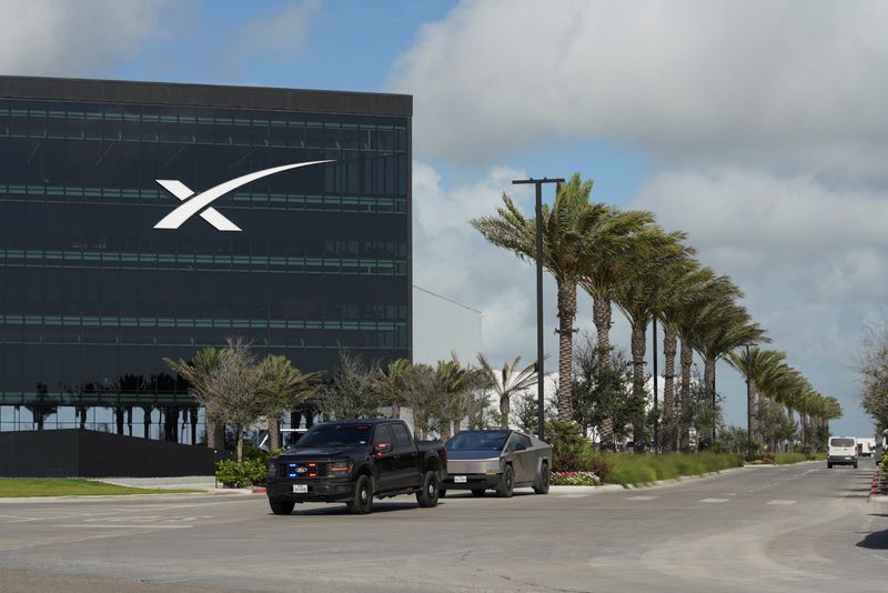 A general view of a SpaceX building on the day of the company’s initial public offering (IPO), in Starbase, Texas, U.S., June 12, 2026.   REUTERS/Gabriel V. Cardenas