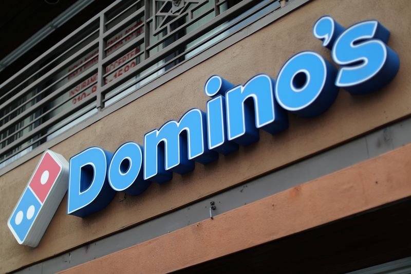 A Domino's Pizza restaurant is seen in Los Angeles, California, U.S. July 18, 2018. REUTERS/Lucy Nicholson