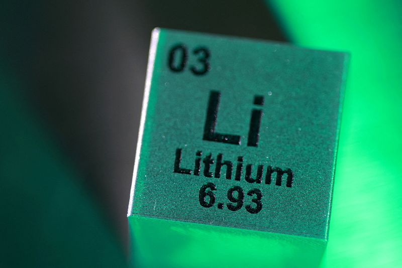 FILE PHOTO: A block with the symbol, atomic number and mass number of Lithium (Li) element, in this illustration taken January 21, 2026. REUTERS/Dado Ruvic/Illustration/File Photo