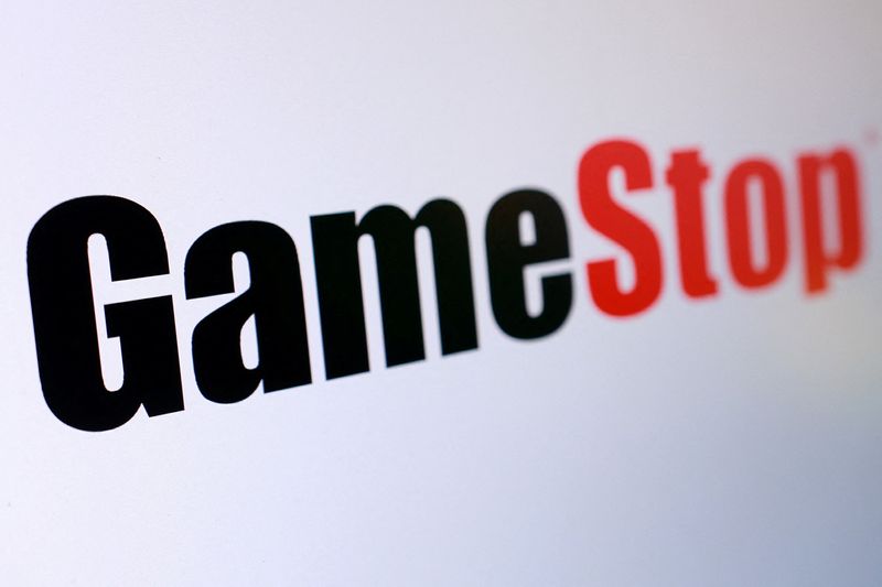GameStop logo is seen in this illustration taken September 9, 2025. REUTERS/Dado Ruvic/Illustration