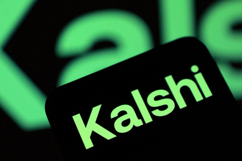 Kalshi logo appears in this illustration taken April 22, 2026. REUTERS/Dado Ruvic/Illustration
