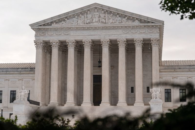 The U.S. Supreme Court, as justices are expected to issue orders in pending appeals, in Washington, D.C., U.S., June 29, 2026.  REUTERS/Cheney Orr