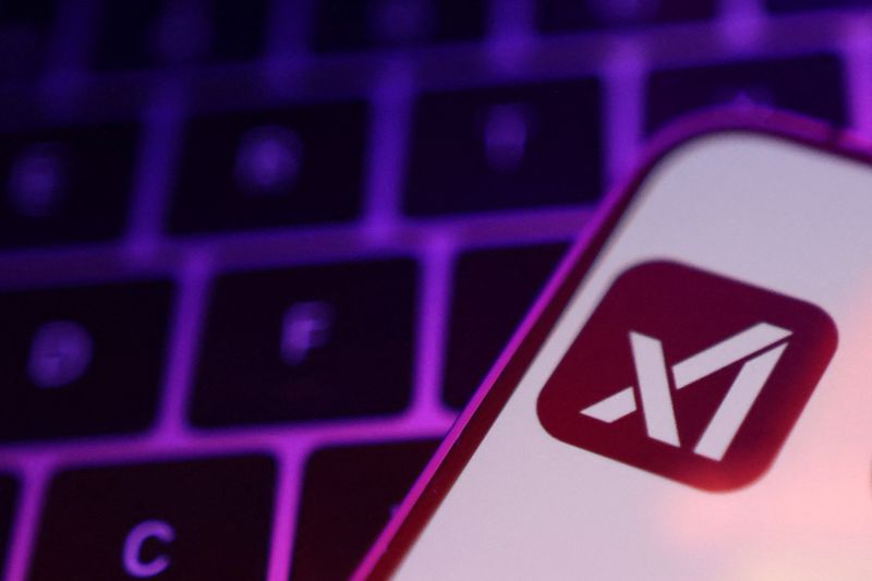 xAI logo is seen in this illustration taken, February 16, 2025. REUTERS/Dado Ruvic/Illustration